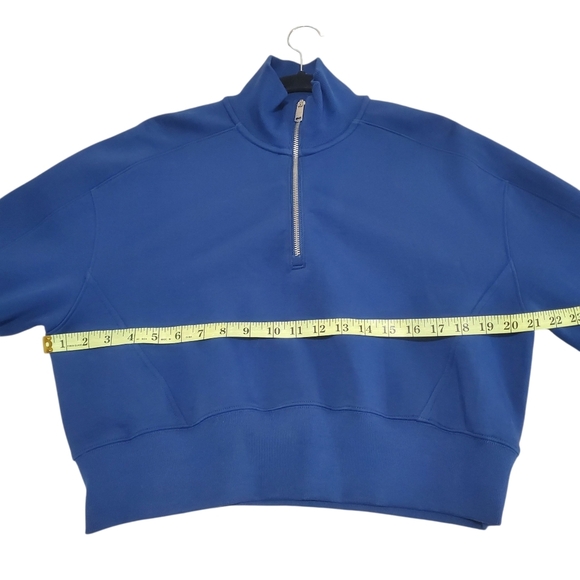 YPB neoKNIT MAX Half-Zip NAVY S Minimalist Athleisure - Picture 9 of 16